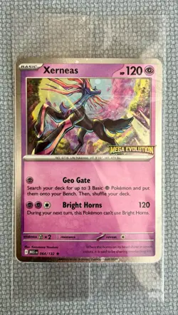 Pokemon Sealed Xerneas 64 Best Buy Stamp Promo Mega Evolution Rare New Low Pop - Image 1
