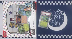 Pokemon 151 Poster Collection Lot: Sealed Box + PSA 10 Bulbasaur Promo! - Image 1