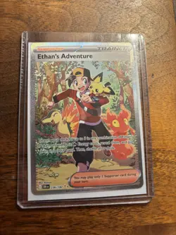 Ethans Adventure - Special Illustration Rare - DR 236/182 - Pokemon TCG NM! - Image 1