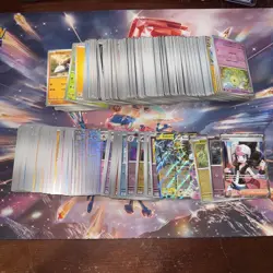 Pokemon Black Bolt And White Flare Reverse Holo Pokeballs And Ex Bulk Lot 2 LBS - Image 1