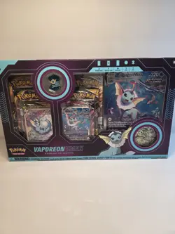 Pokemon Vaporeon Vmax, Flareon Vmax and Jolteon Vmax Premium Collection Lot of 6 - Image 2