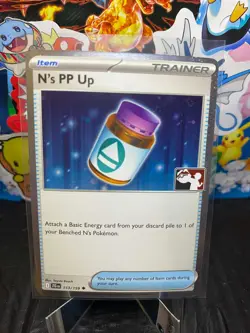 N's PP Up 153/159 - Prize Pack - Cosmos Holo - Pokemon TCG - NM - Image 1