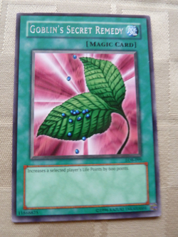 Goblin's Secret Remedy LOB-099 The Legend of Blue Eyes White Dragon Yugioh - Image 1