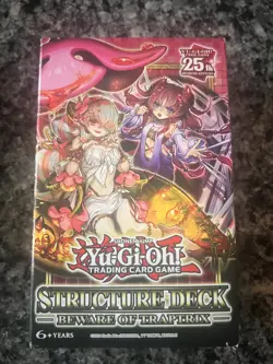 Yu-Gi-Oh! Beware of Traptrix Structure Deck 1st Edition Near Mint Sealed - Image 1