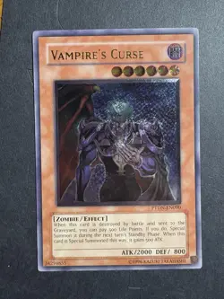 Vampire's Curse PTDN-EN090 Ultimate Rare NM Yugioh - Image 1