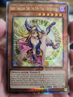 Yu-Gi-Oh Dark Magician Girl Magician's Apprentice Quarter Century Secret Rare - Image 1