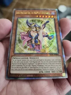 Yu-Gi-Oh Dark Magician Girl Magician's Apprentice Quarter Century Secret Rare - Image 2