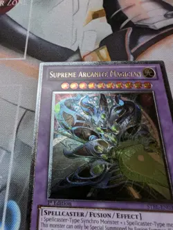 Supreme Arcanite Magician STBL-EN038 Ultimate Rare 1st Edition - Image 2