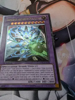 Supreme Arcanite Magician STBL-EN038 Ultimate Rare 1st Edition - Image 4