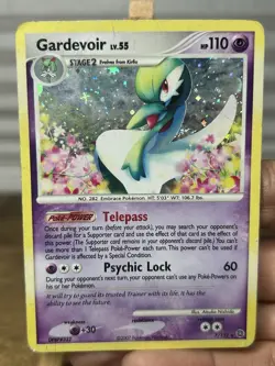 Gardevoir 7/132 Holo Secret Wonders Pokemon Card - HP/DMG - Image 3