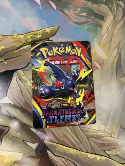 Pokemon Phantasmal Flames Trainer Tips Card - Mega Heracross NM - Image 1