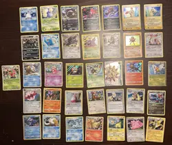 Lot Of 50 Holo Pokemon Cards - Image 1