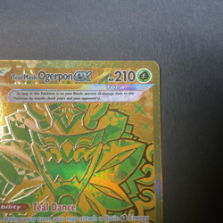 Pokemon TCG Prismatic Evolutions 177/131 Teal Mask Ogerpon ex Card Pack Fresh 2 - Image 3