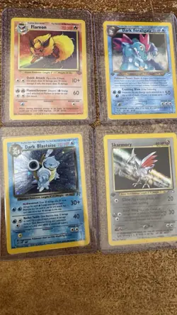 Pokemon 21 Card Collection Lot Holo Rare/ Rare/1st Edition VINTAGE - READ DES - Image 1