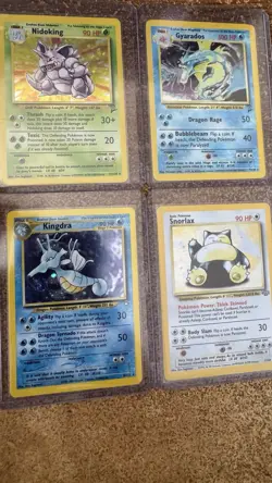 Pokemon 21 Card Collection Lot Holo Rare/ Rare/1st Edition VINTAGE - READ DES - Image 5