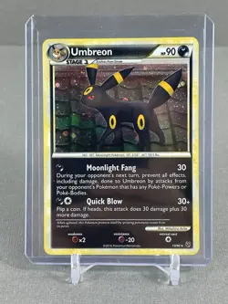 Umbreon 10/90 Holo Rare HGSS Undaunted Pokemon Card 2010 NM - Image 3