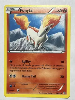 Ponyta 14/106 Flashfire Pokemon Card - Image 1