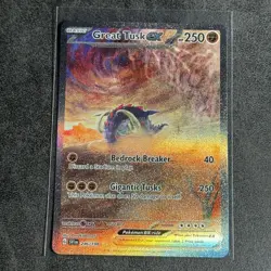 Pokemon Card Great Tusk ex 246/198 SVI Scarlet & Violet Alt Art SIR NM 2023 - Image 1