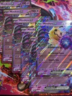 Mimikyu ex (Journey Together Stamped) 069/159 Jumbo Cards Holo (6x) - Image 1