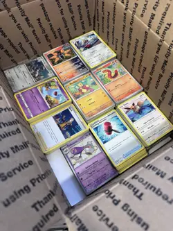 🔥 17lbs 4200+ UNSEARCHED Pokemon Bulk Lot! Some Holos & Vintage Cards LP/NM ✨ - Image 4
