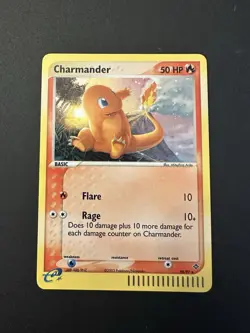 Pokemon Charmander EX Dragon Secret Rare Holo Card 98/97 Near Mint Condition - Image 1