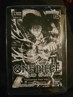 (Sealed) One Piece Card Game English - Tournament Pack Vol.1 - 1 Card Per Pack - Image 1