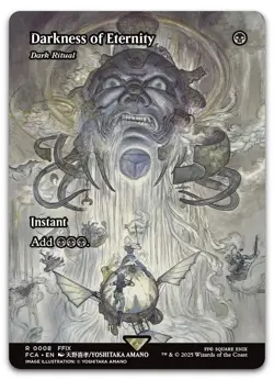 1x Darkness of Eternity (Dark Ritual) - MTG FINAL FANTASY 0008 - Image 1