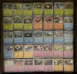 Pokemon SV Black Bolt Lot 635 Cards Non-Holo Mix Rarities Never Played With NM - Image 1