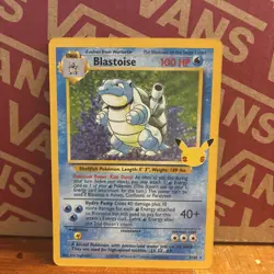Pokemon TCG Blastoise Holo Rare Card 2/102 Celebrations Classic Collection - Image 1