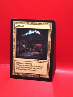 Divorced Dads Court of Chaos - Garage - Terrain Card - Image 1