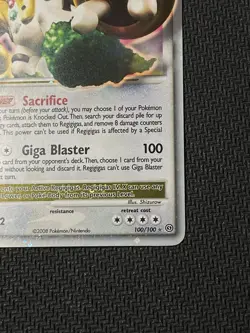 Regigigas LV.X 100/100 Stormfront Holo Ultra Rare Pokemon Card Lightly Played LP - Image 4