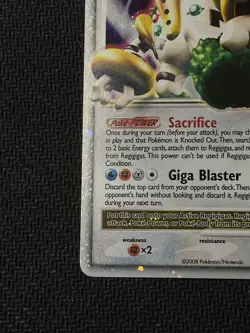 Regigigas LV.X 100/100 Stormfront Holo Ultra Rare Pokemon Card Lightly Played LP - Image 5