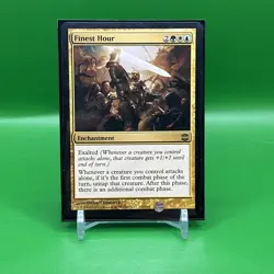 Finest Hour Alara Reborn White Blue Green Rare MAGIC CARD - Image 1