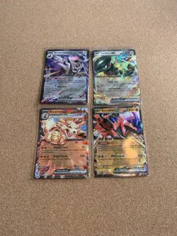 4x Pokemon Modern EX Card Holo Lot -Arcanine Promo Black - Image 1