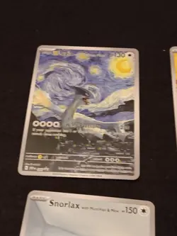 6 Starry Night Pokemon x Van Gogh Promo Card - NM - Image 3