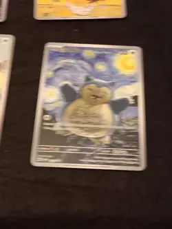 6 Starry Night Pokemon x Van Gogh Promo Card - NM - Image 4