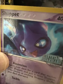Pokemon Card - Shuppet Crystal Guardians Stamped 40/100 Reverse Holo - Image 4