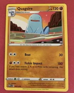 Pokemon TCG Quagsire Card 007/015 McDonald's Promos 2024 Regular M24EN - Image 1