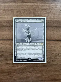 Esper Sentinel - Showcase (Sketch Art) - Modern Horizons 2 - MTG NM English - Image 1