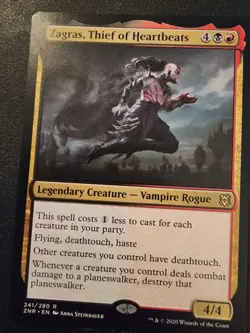 Zagras, Thief of Heartbeats Zendikar Rising Regular - Image 1