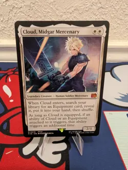 Magic The Gathering - Cloud, Midgard Mercenary - Near Mint - Non Foil 0010 MTG - Image 1