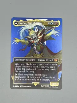 Kefka, Court Mage (Borderless) (0398) Final Fantasy Foil - Image 1