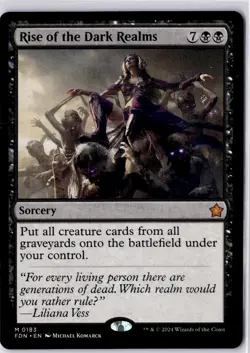 Rise of the Dark Realms Foundations Regular NM M 0183 - Image 1