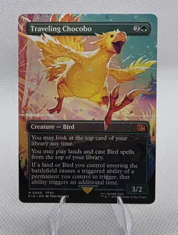 Traveling Chocobo (Borderless) Final Fantasy Regular - Image 1