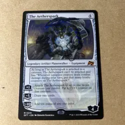 The Aetherspark DFT Aetherdrift MTG 231 MYTHIC M/NM Pack Fresh - Image 1