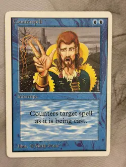 Counterspell - LP/MP - Magic the Gathering Unlimited Edition - Image 1