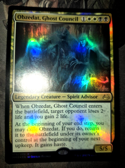 Obzedat, Ghost Council Modern Masters 2017 Foil x1 MTG NM- - Image 1