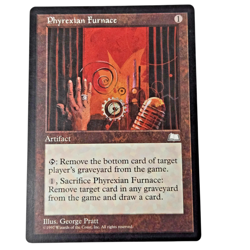MTG Phyrexian Furnace Weatherlight WTH Uncommon Colorless Artifact Graveyard LP - Image 1