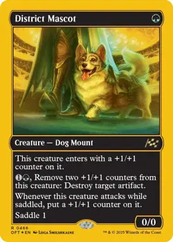 District Mascot (First-Place Foil) Aetherdrift Foil for sale online - Image 3