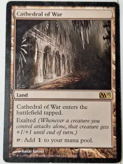 Cathedral of War - 2013 Core Set M13 - Magic the Gathering MTG Nice! - Image 1